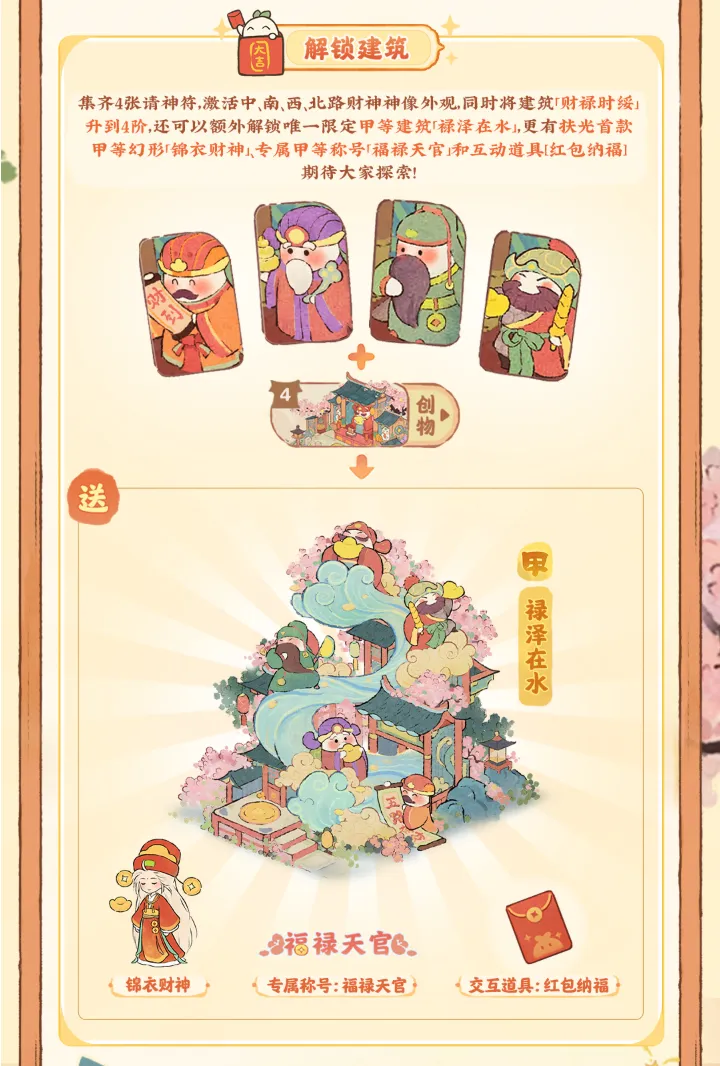 開運鑑寶活動紅包納福功能